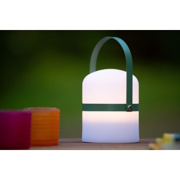 Lampe de table Lucide LITTLEJOE LED Vert, Blanc, 1 lumière