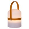 Lampe de table Lucide LITTLEJOE LED Brun, Blanc, 1 lumière