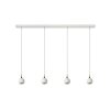 Suspension Lucide FAVORI Blanc, 4 lumières