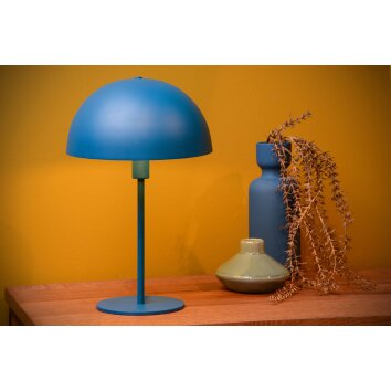 Lampe de table Lucide SIEMON Bleu, 1 lumière