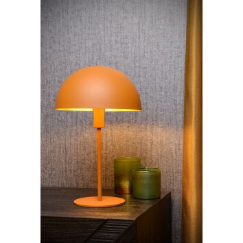 Lampe de table Lucide SIEMON Jaune, 1 lumière