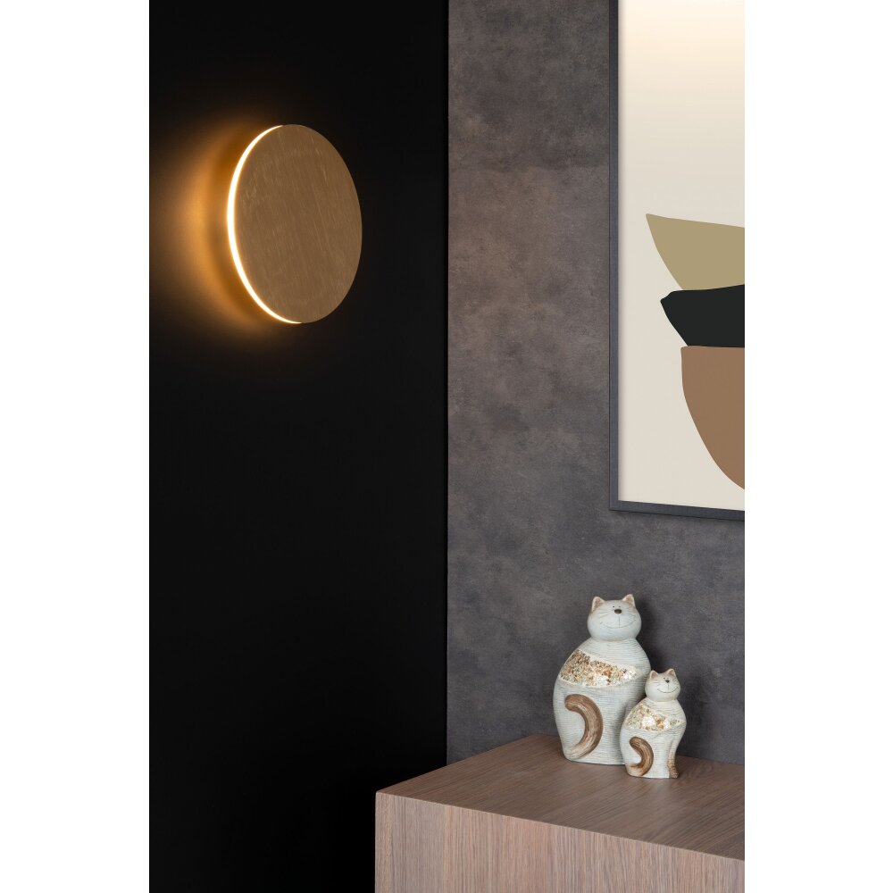 Applique murale Lucide EKLYPS LED Laiton, 1 lumière main product photo