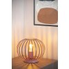 Lampe de table Lucide MERLINA Rose, 1 lumière