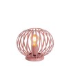 Lampe de table Lucide MERLINA Rose, 1 lumière