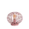 Lampe de table Lucide MERLINA Rose, 1 lumière