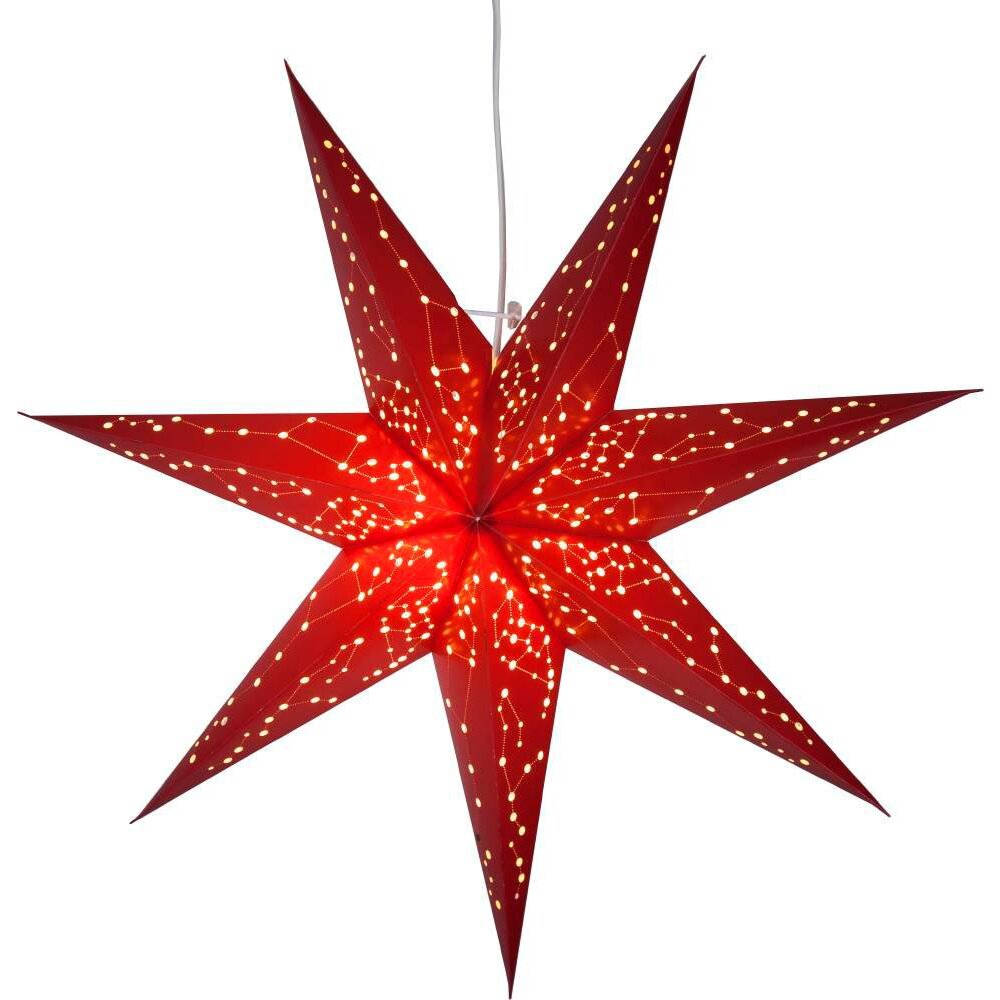 Luminaire déco Star-Trading GALAXY Rouge, 1 lumière main product photo