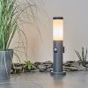 Borne lumineuse Sessa Anthracite, 1 lumière, Détecteur de mouvement