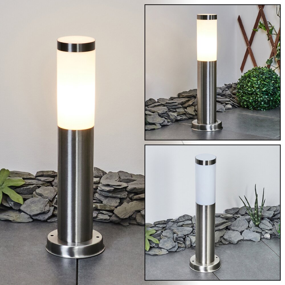 Borne lumineuse Sessa Nickel mat, 1 lumière main product photo