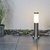 Borne lumineuse Sessa Nickel mat, 1 lumière