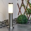 Borne lumineuse Sessa Nickel mat, 1 lumière