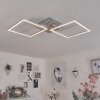 Plafonnier Buren LED Nickel mat, 1 lumière