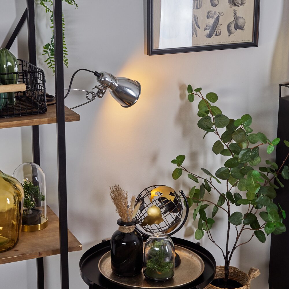 lampe â clipper Brienz Chrome, 1 lumière main product photo