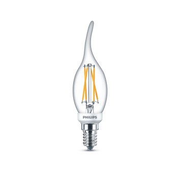 LED E14 3,4 Watt 2200-2700 Kelvin 475 Lumen Philips