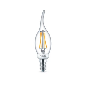 LED E14 3,4 Watt 2200-2700 Kelvin 475 Lumen Philips