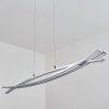 Suspension Bernese LED Nickel mat, 3 lumières