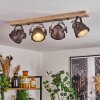 Plafonnier Herford Écru, 4 lumières