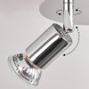 Plafonnier Morges LED Chrome, 3 lumières