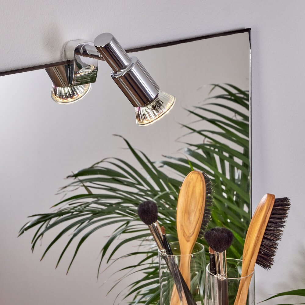 lampe miroir Morges LED Chrome H3548158