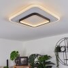 Plafonnier Andelfingen LED Blanc, 1 lumière, Télécommandes