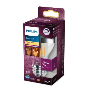 LED E27 7,2 Watt 2700 Kelvin 650 Lumen Philips