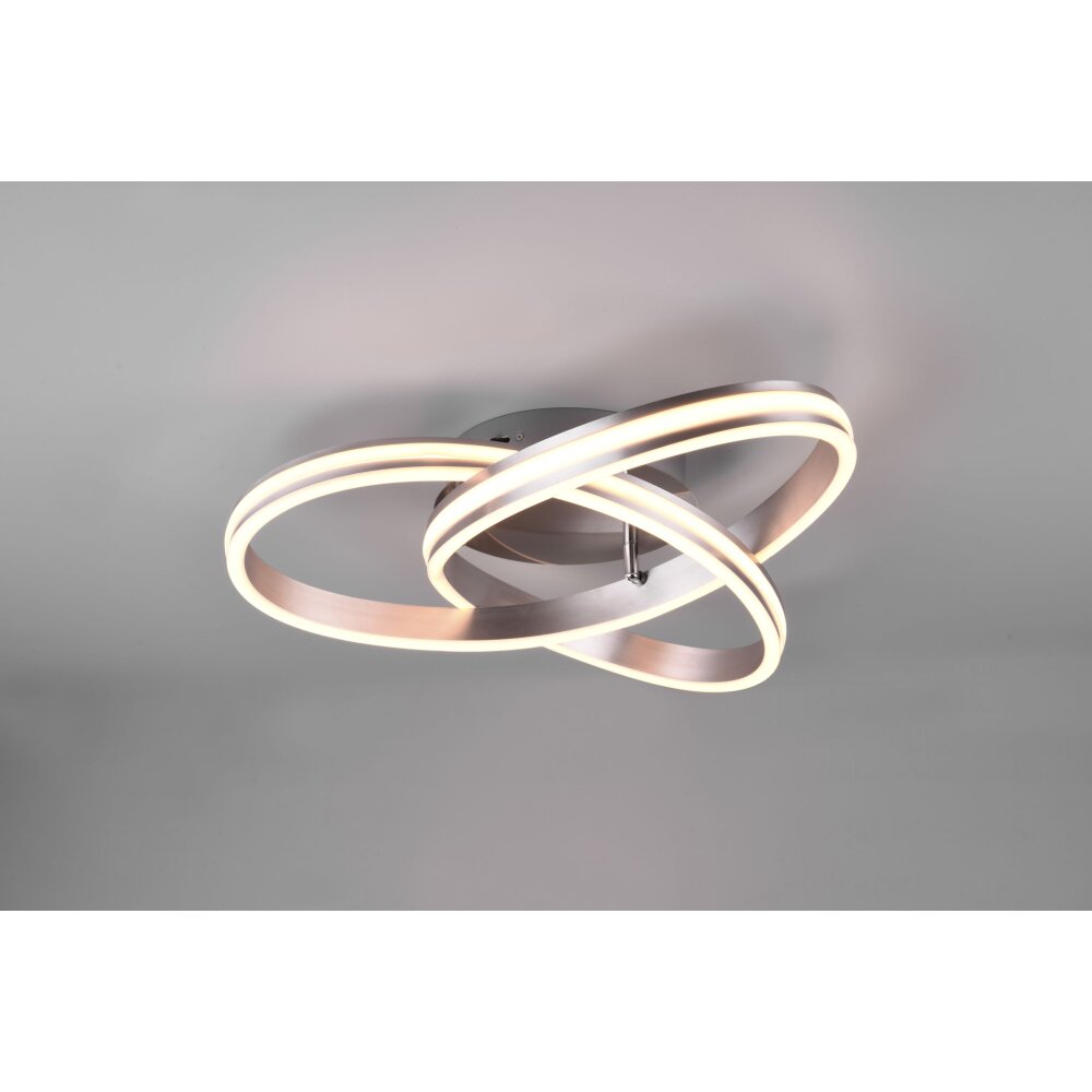 Plafonnier Trio-Leuchten Yara LED Nickel mat, 1 lumière main product photo