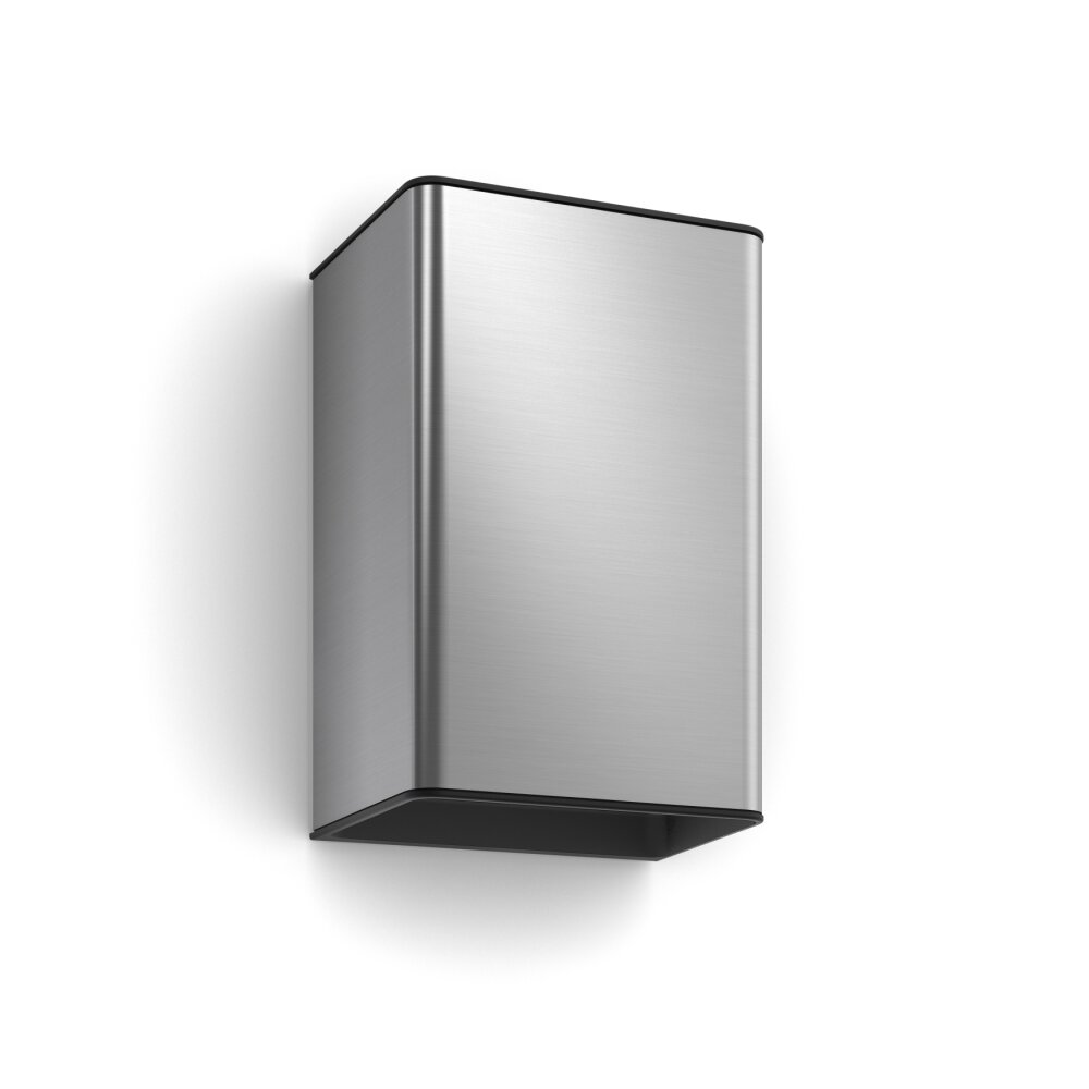 Applique murale Philips Hue White & Color Ambiance Resonate LED Acier inoxydable, 2 lumières main product photo