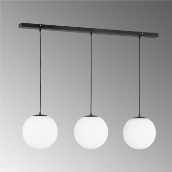 Suspension SCHÖNER-WOHNEN-Kollektion Palais Noir, 3 lumières