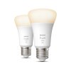 LED E27 9 Watt 2700 Kelvin 800 Lumen Philips Hue White