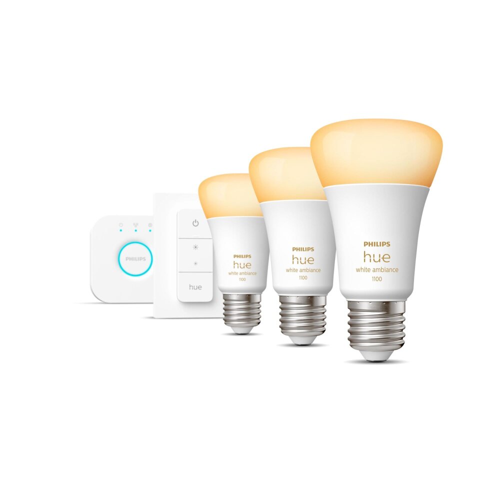 LED E27 8 Watt 2200 - 6500 Kelvin 806 Lumen Philips Hue White Ambiance main product photo
