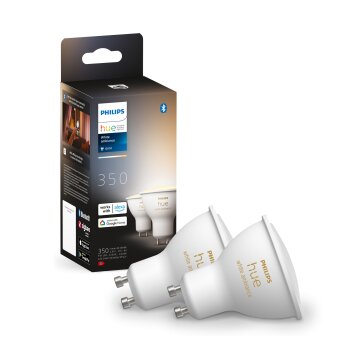 LED GU10 4,3 Watt 2000 - 6500 Kelvin 250 Lumen Philips Hue White Ambiance