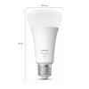 LED E27 15,5 Watt 2200 - 6500 Kelvin 1100 Lumen Philips Hue White