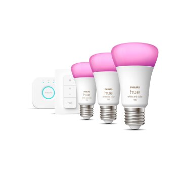 LED E27 9 Watt 2200 - 6500 Kelvin 806 Lumen Philips Hue White & Color Ambiance