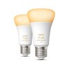 LED E27 8 Watt 2200 - 6500 Kelvin 806 Lumen Philips Hue White Ambiance