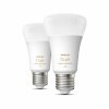 LED E27 8 Watt 2200 - 6500 Kelvin 806 Lumen Philips Hue White Ambiance