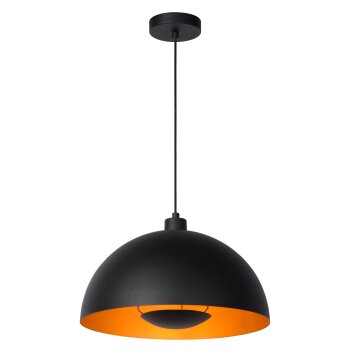 Suspension Lucide SIEMON Noir, 1 lumière