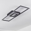Plafonnier Taleta LED Noir, Blanc, 1 lumière