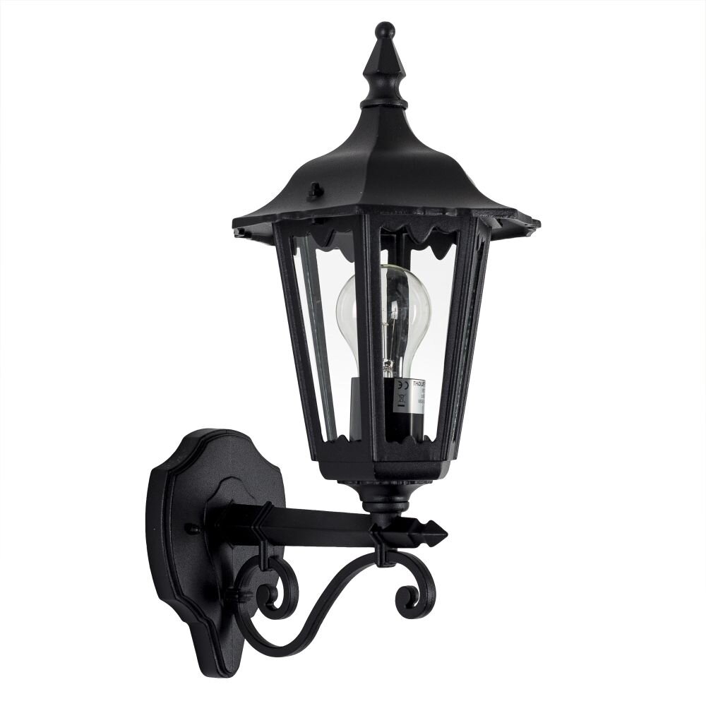 Applique murale KS Verlichting Sfeero Noir, 1 lumière main product photo