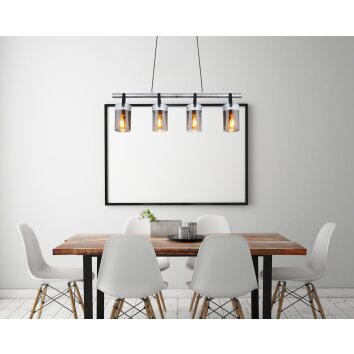 Suspension Globo VITUS, 4 lumières