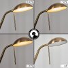 Lampadaire Rom LED Laiton, 2 lumières