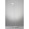 Lampadaire Fischer & Honsel Dent LED Nickel mat, 1 lumière