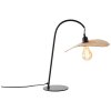 Lampe de table Brilliant Jefter Noir, 1 lumière