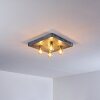 Plafonnier Octoraro Argenté, 4 lumières