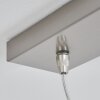 Suspension Freeport Nickel mat, 3 lumières