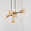 Suspension Talmage Laiton, 5 lumières