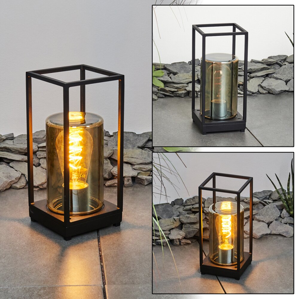 Lampadaire d'extérieur Palanga Noir, 1 lumière main product photo
