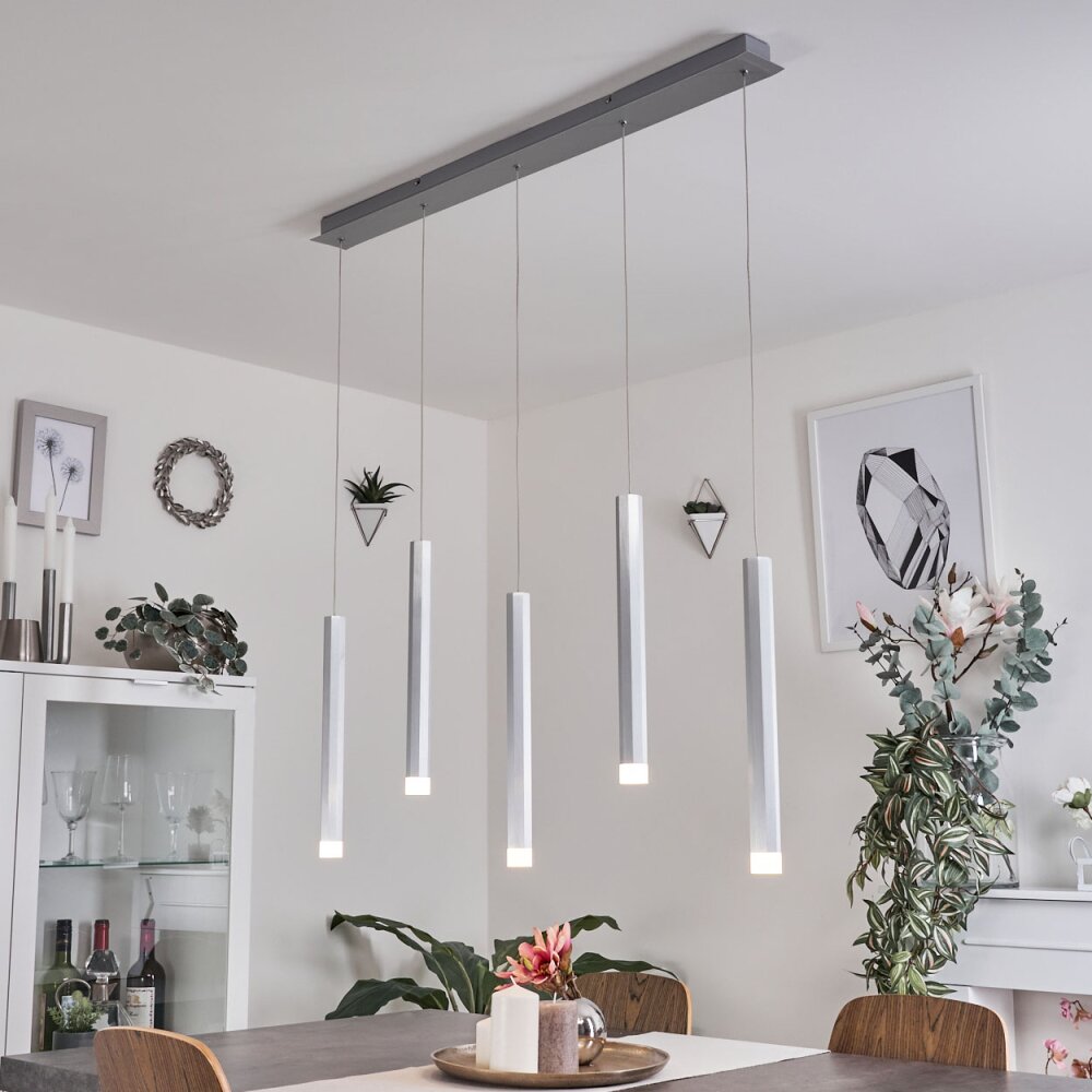 Suspension Freshwater LED Aluminium, 5 lumières main product photo
