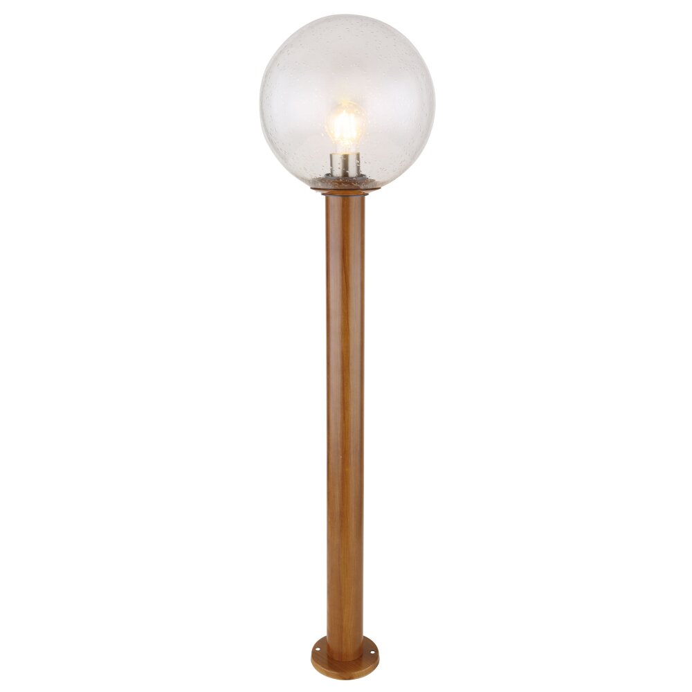 Borne lumineuse Globo OSSY Couleur bois, 1 lumière main product photo