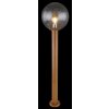 Borne lumineuse Globo OSSY Couleur bois, 1 lumière