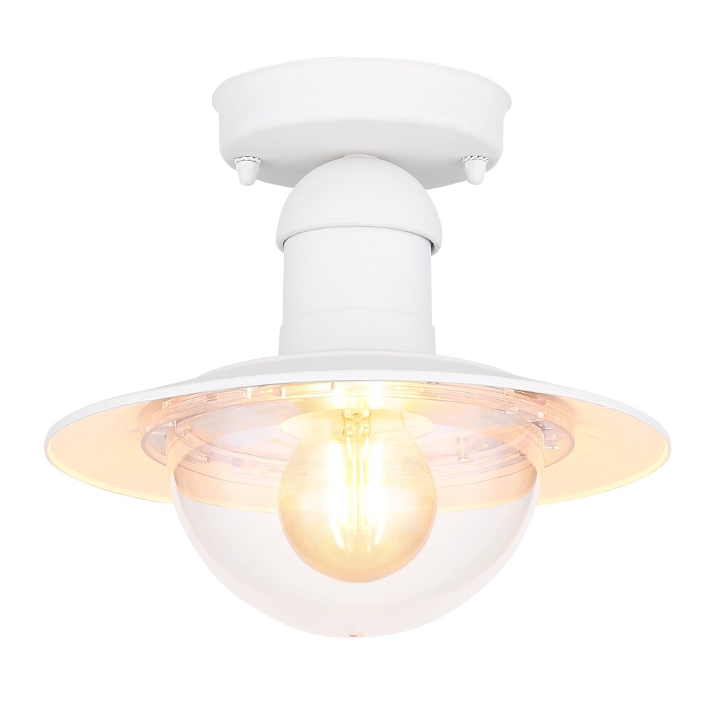 Lampe d'extérieur Chonburi Blanc, 1 lumière main product photo