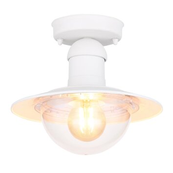 Lampe d'extérieur Chonburi Blanc, 1 lumière